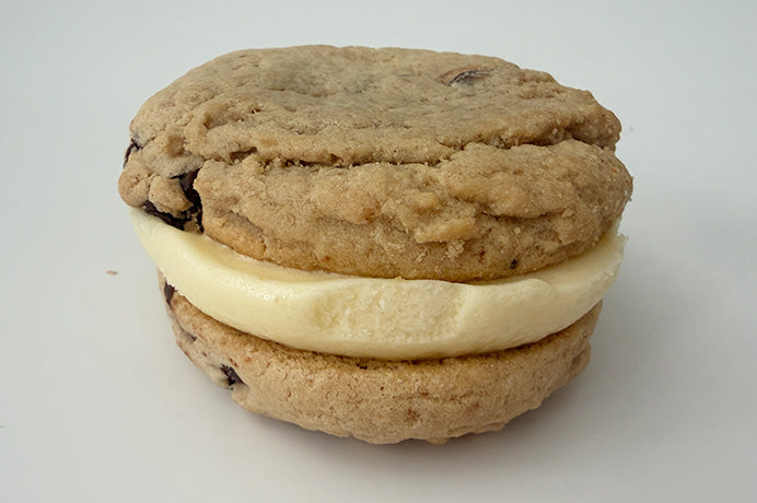 Chocolate Chip Cookie Ice Cream Sandwich