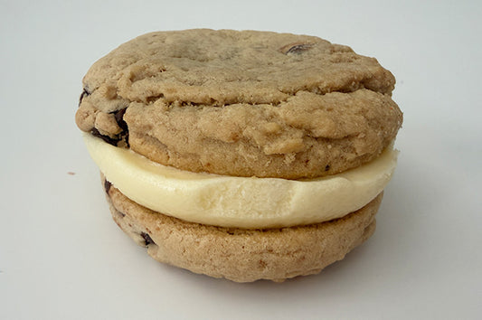 Chocolate Chip Cookie Ice Cream Sandwich